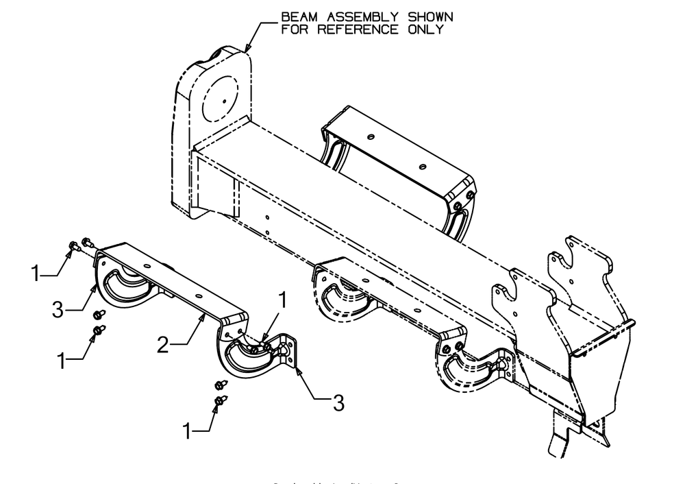Tray Diagram and Parts List for LS25 (24BF552B756)(2017) Cub Cadet Log Splitter